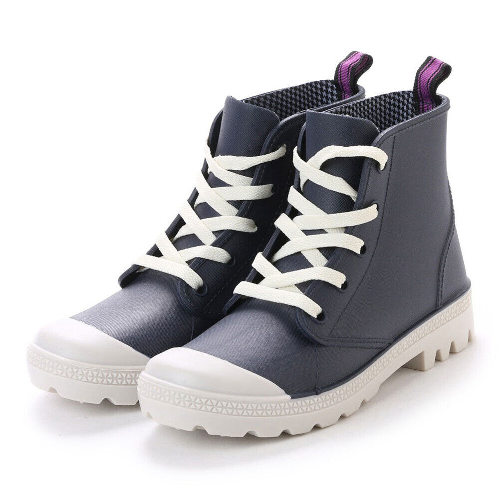 BACKYARD FAMILY「レインシューズ スニーカー 通販 レディース おしゃれ レインスニーカー 雨 スニーカー」|レインシューズ|ブルー1