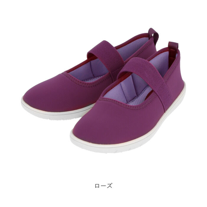 BACKYARD FAMILY「パンプス ストラップ 通販 軽量 軽い フラット フィット 履きやすい 歩きやすい ストレッチ」|パンプス|