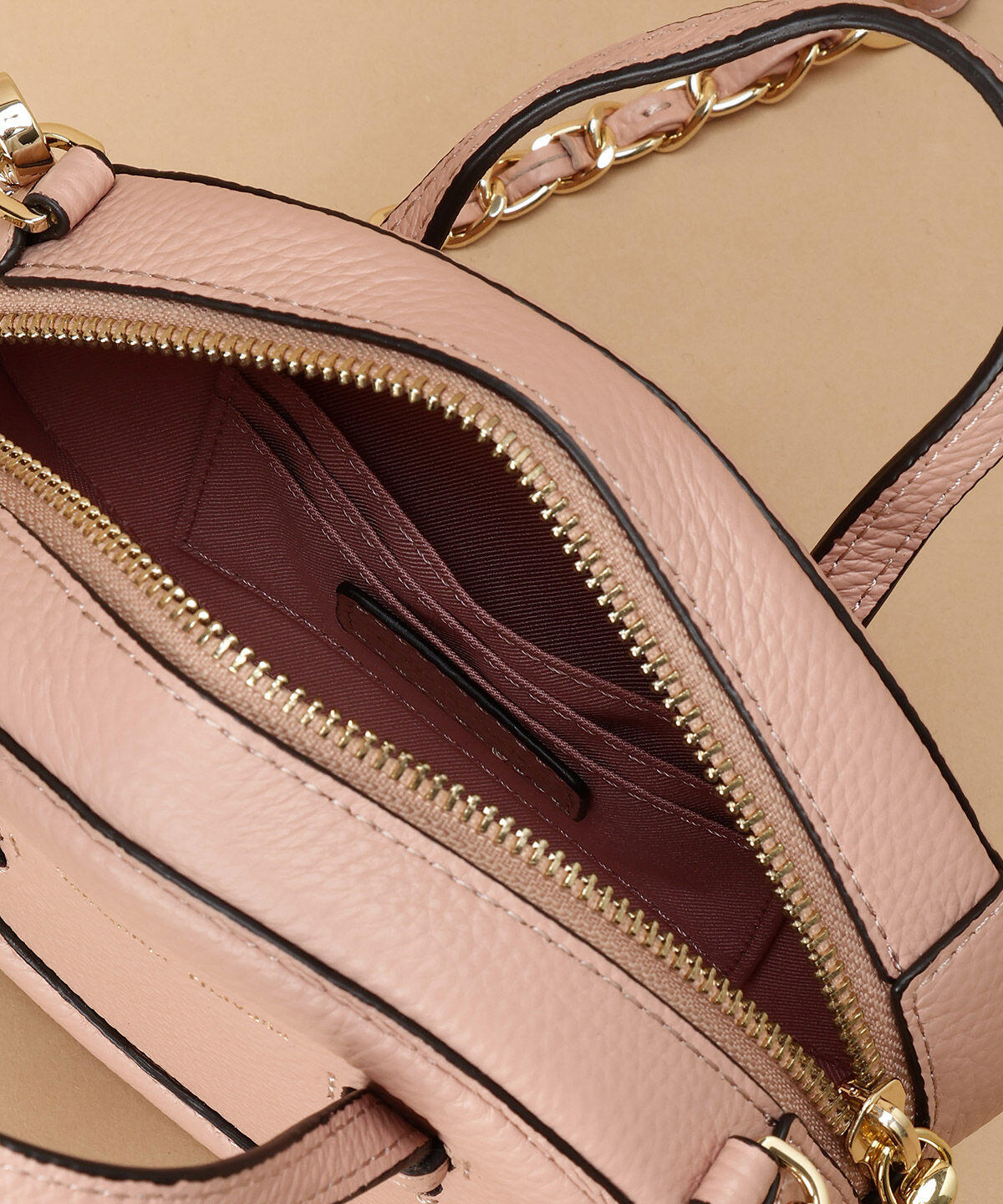 Samantha Thavasa「シンプルサークル型 レザーミニショルダーバッグ」|ショルダー・メッセンジャー|