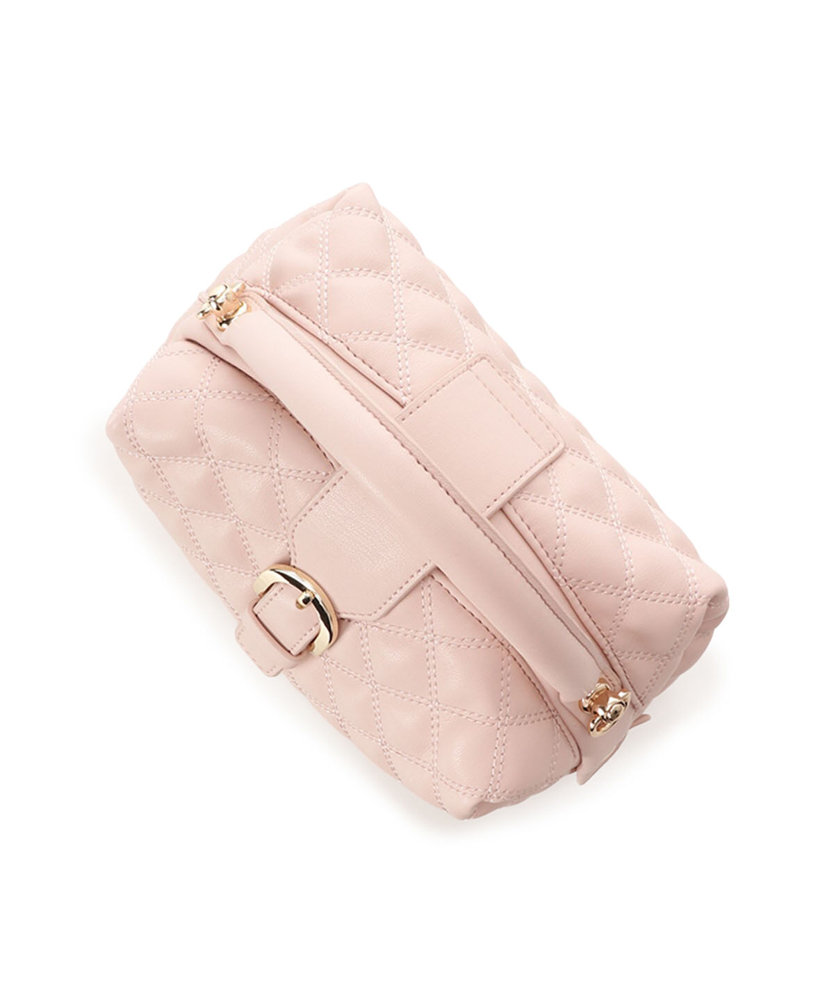 Samantha Thavasa「ラウンド型キルティング ワンハンドルバッグ 大サイズ」|ハンドバッグ|