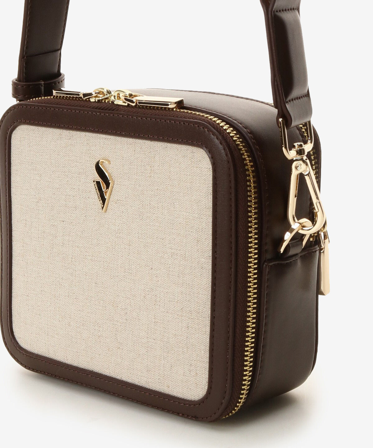 Samantha Vega「★BOX型キャンバスショルダーバッグ」|ショルダー・メッセンジャー|