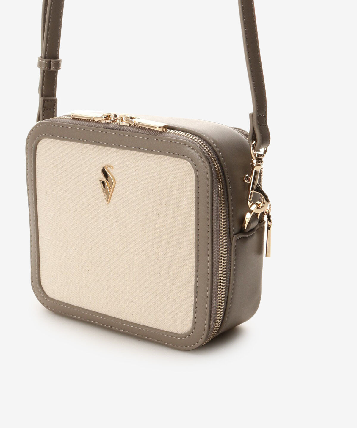 Samantha Vega「★BOX型キャンバスショルダーバッグ」|ショルダー・メッセンジャー|