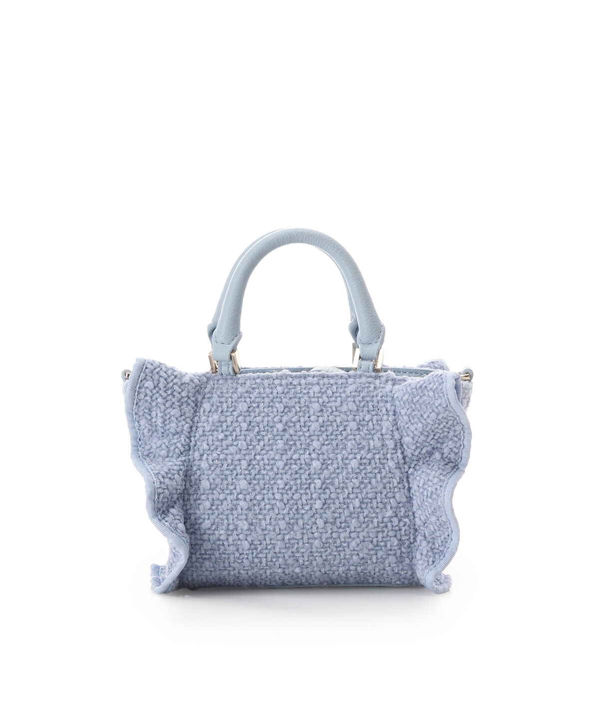 Samantha Vega「ツイードフリルミニショルダーバッグ」|ショルダー・メッセンジャー|