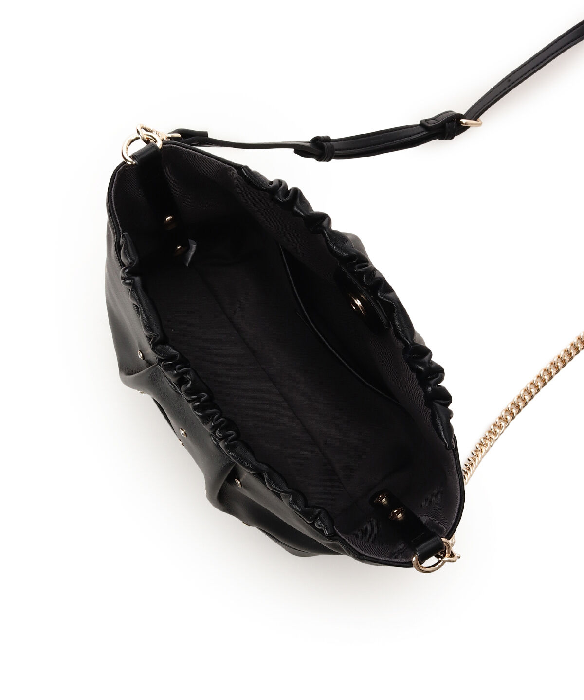 Samantha Vega「スムースチェーンショルダーバッグ」|ショルダー・メッセンジャー|