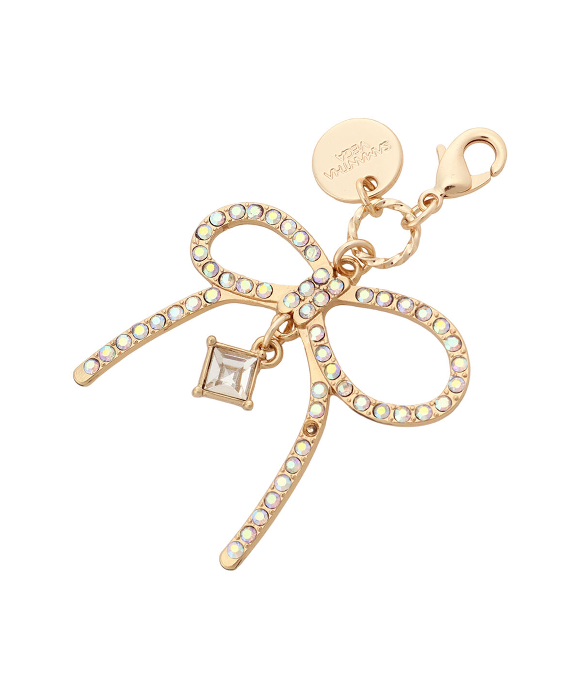 Samantha Vega「クリスタルリボンチャーム」|チャーム・キーホルダー|