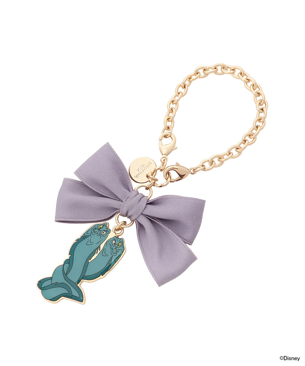 Samantha Vega「ディズニーヴィランズコレクション 「アースラ」 バッグチャーム」|チャーム・キーホルダー|ゴールド