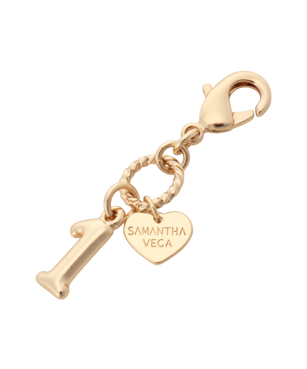 Samantha Vega「ラッキーナンバーファスナーチャーム1」|チャーム・キーホルダー|ゴールド