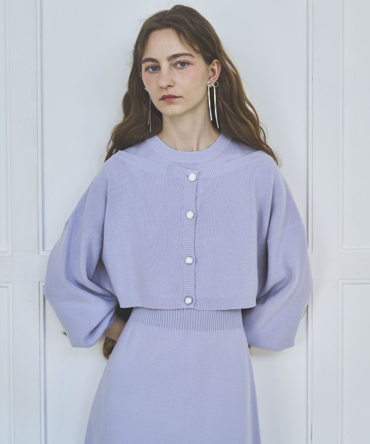 アンドクチュール「アンサンブルニットワンピース」|ワンピース|