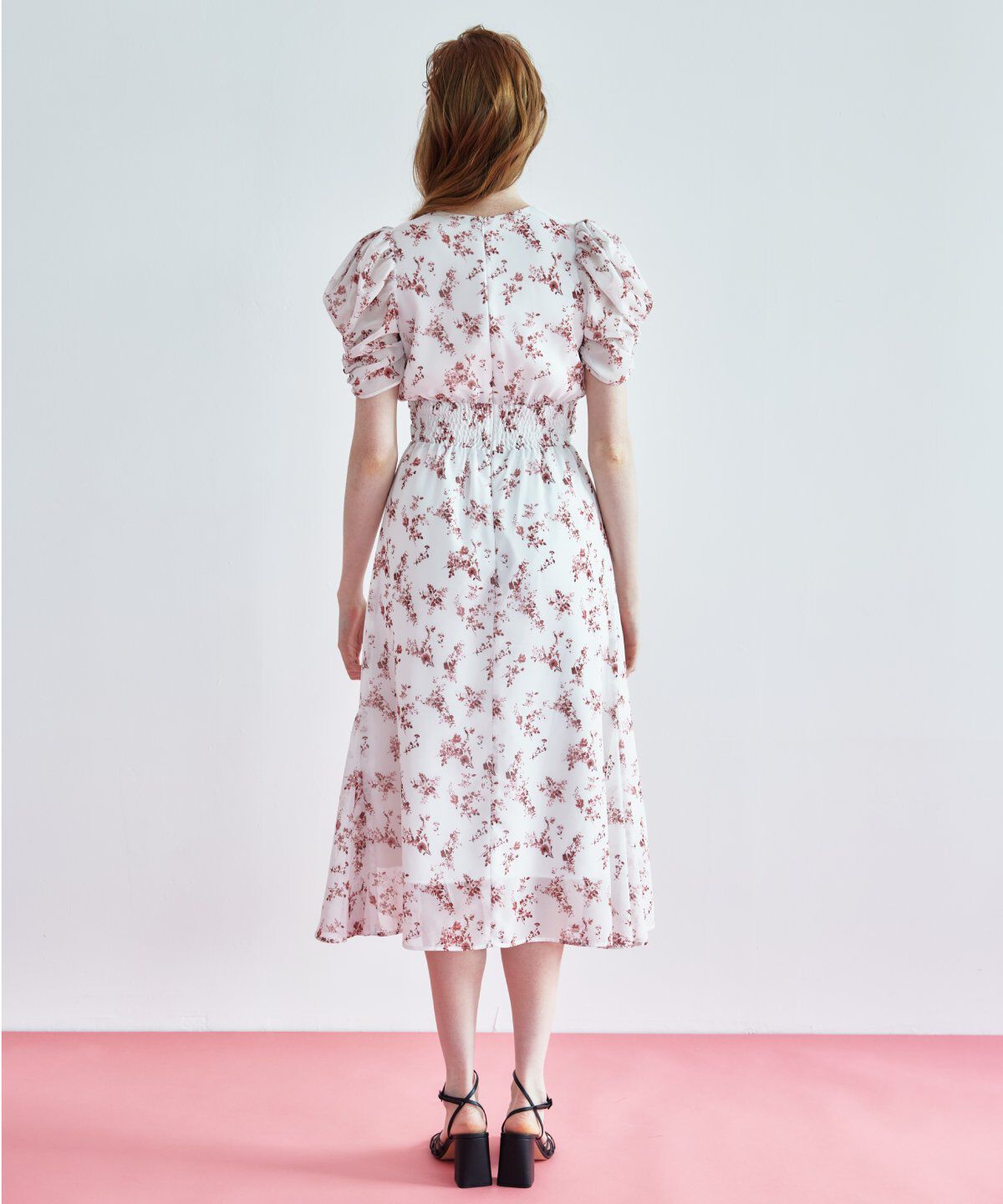 REDYAZEL「フラワープリントワンピース」|ワンピース|