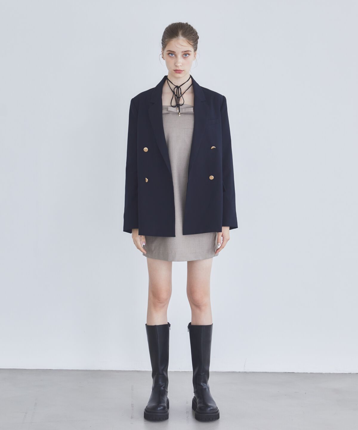 REDYAZEL「リボンベアミニワンピース」|ワンピース|