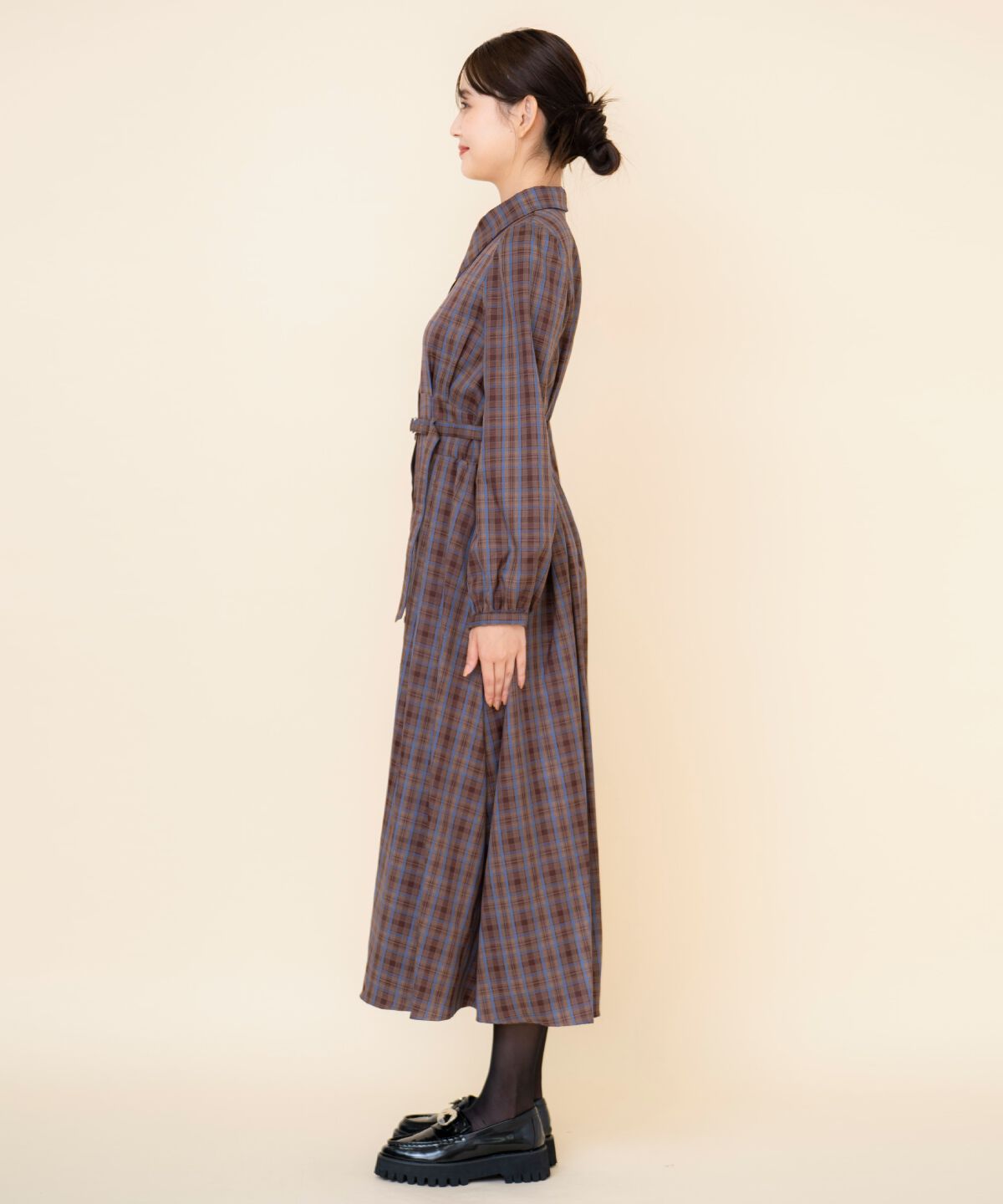 REDYAZEL「チェックシャツワンピース」|ワンピース|