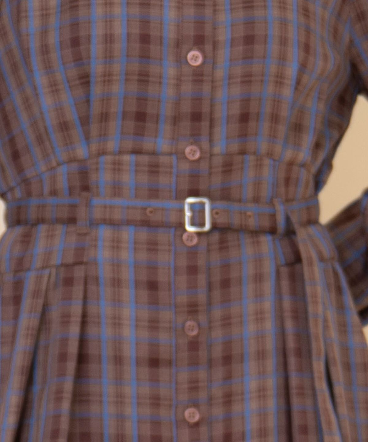 REDYAZEL「チェックシャツワンピース」|ワンピース|