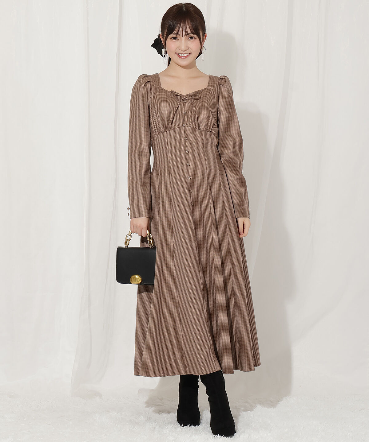 WILLSELECTION「フロントボタンワンピース」|ワンピース|