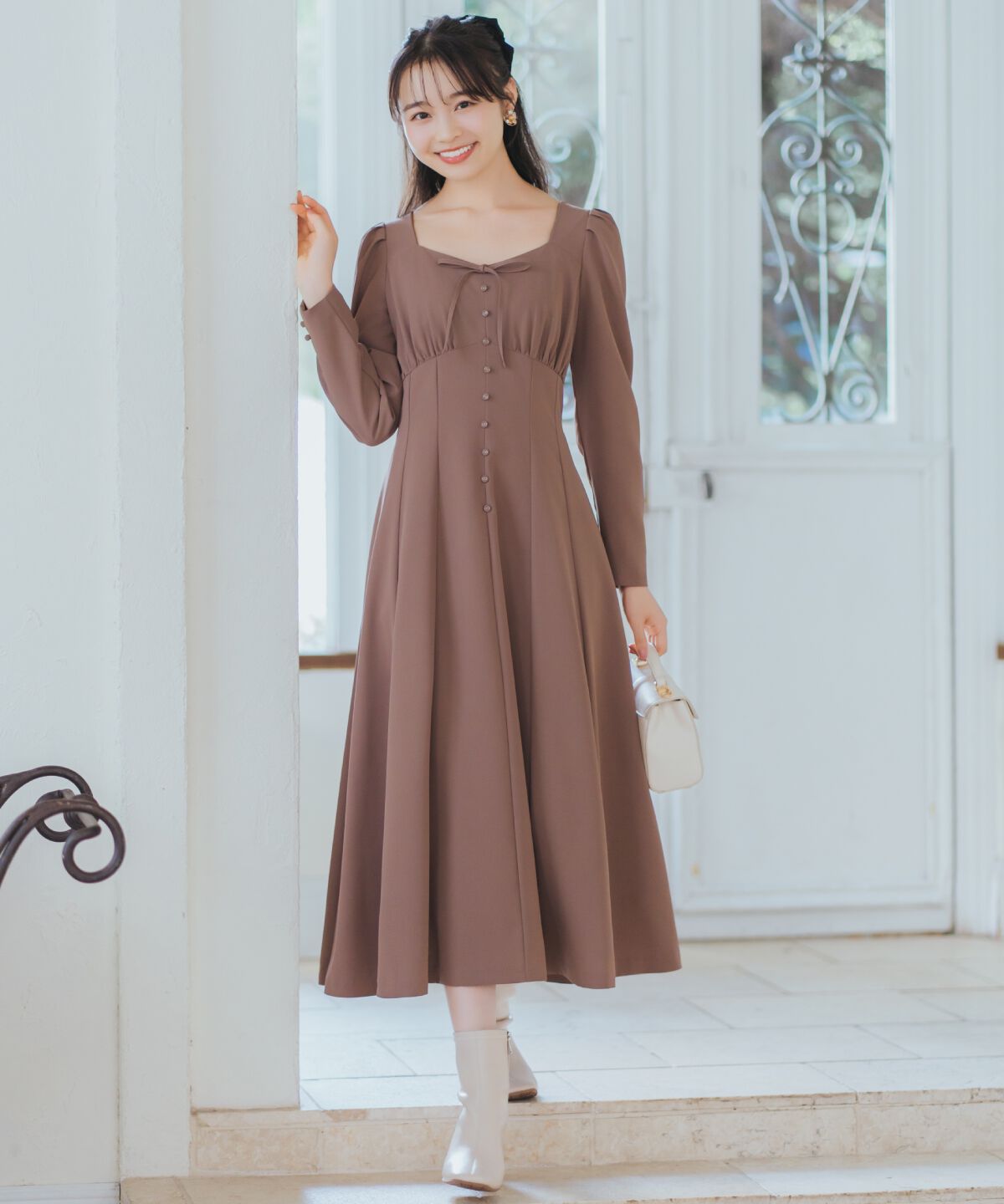 WILLSELECTION「フロントボタンワンピース」|ワンピース|