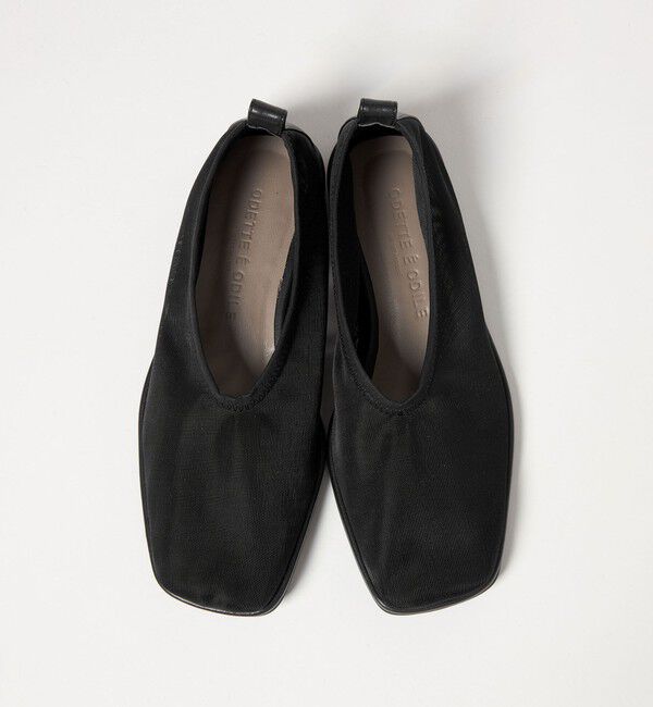 ODETTE E ODILE「スクエアソフトチュール フラット10&uarr;」|パンプス|