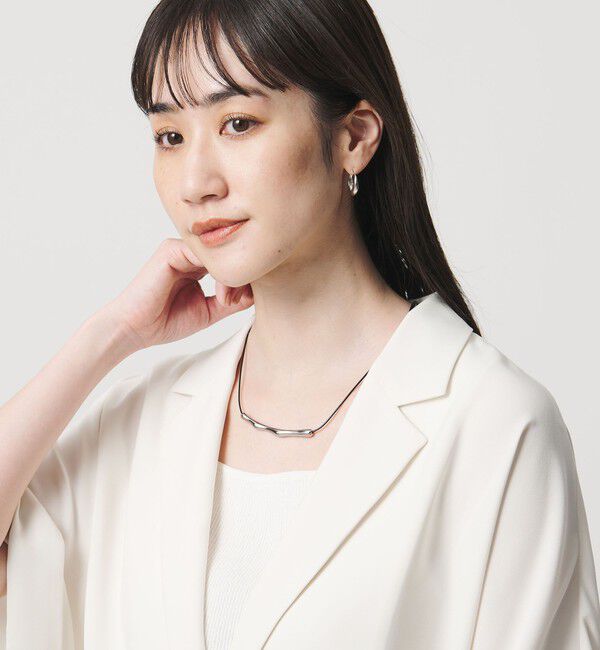 UNITED ARROWS「バートップ コードネックレス」|ネックレス|