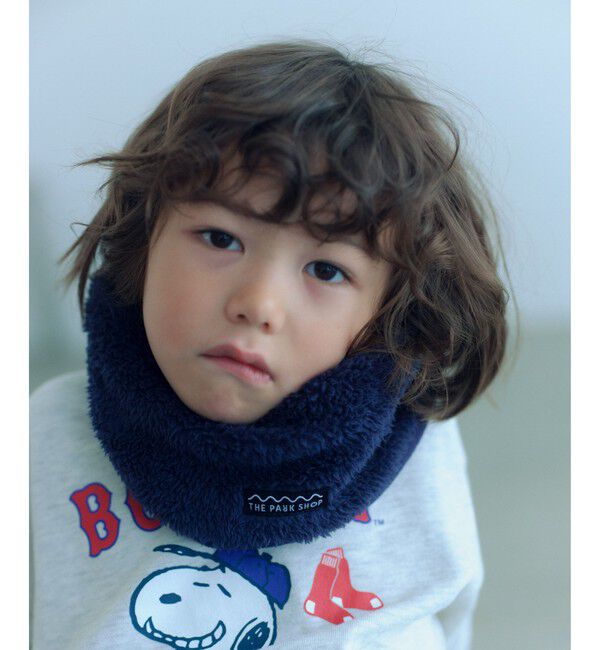 UNITED ARROWS green label relaxing「＜THE PARK SHOP＞デイリー ネックウォーマー / キッズ」|マフラー|NAVY