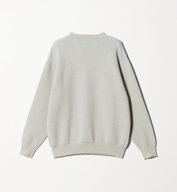 UNITED ARROWS green label relaxing「コットン リバー カノコ クルーネック ニット」|ニット・セーター|