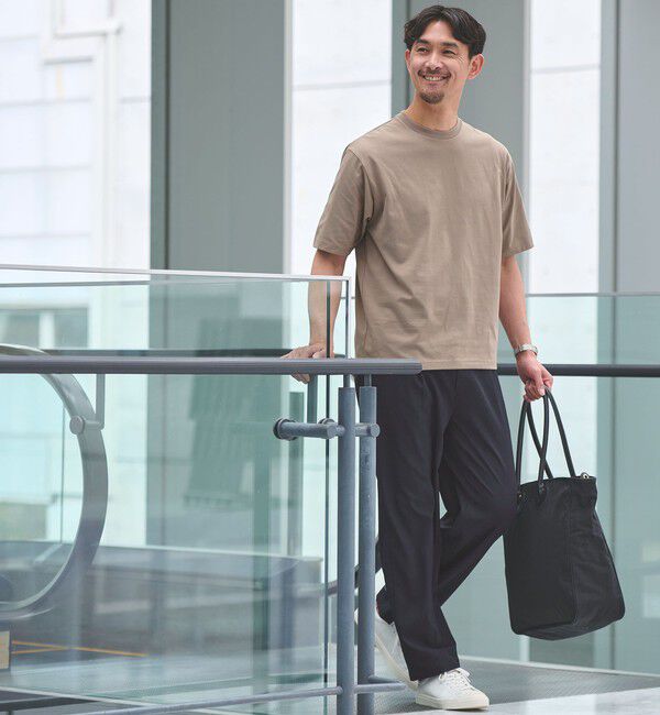 UNITED ARROWS green label relaxing「【WEB限定】JUST fit デイリー ワイド Tシャツ -吸水速乾・抗菌-」|Tシャツ・カットソー|
