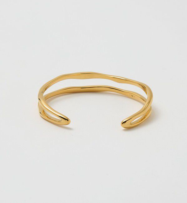 UNITED ARROWS green label relaxing「ダブル ライン バングル 2」|ブレスレット・バングル|