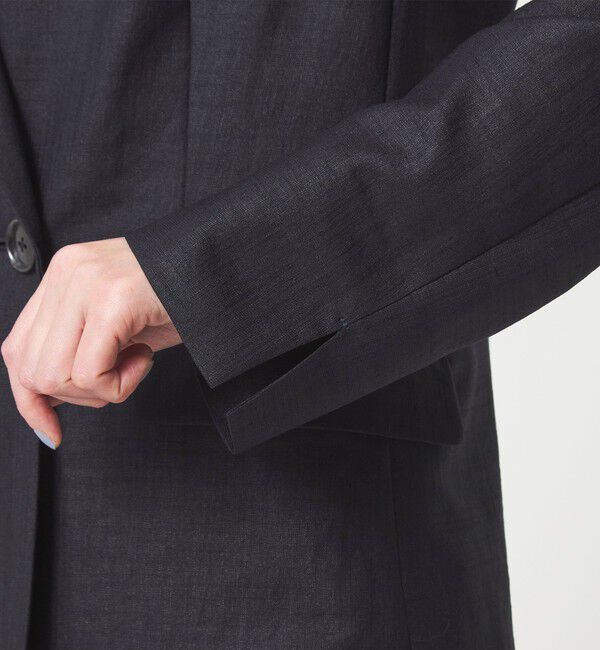 UNITED ARROWS green label relaxing「［size SHORTあり］ライト リネンライク ジャケット UVカット 通気性」|テーラードジャケット|