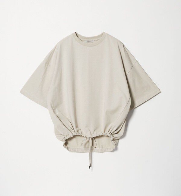 UNITED ARROWS green label relaxing「【WEB限定】＜at ease＞ドロスト カットソー 接触冷感 UVカット 遮熱」|Tシャツ・カットソー|