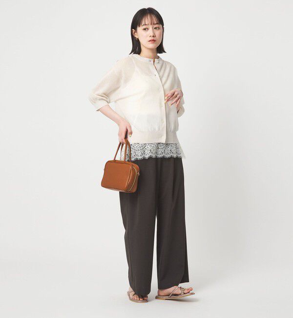 UNITED ARROWS green label relaxing「シアー カーディガン ニット ウォッシャブル」|カーディガン|