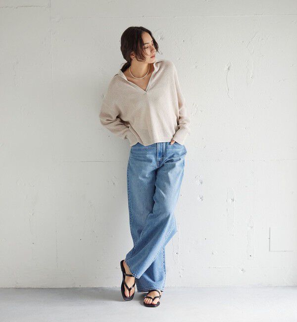 UNITED ARROWS green label relaxing「トライアングル トング サンダル」|サンダル|