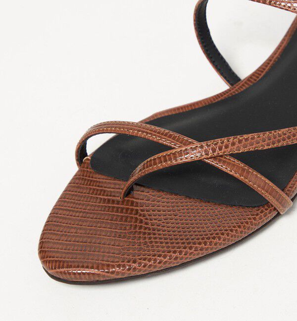 UNITED ARROWS green label relaxing「ライン フラット サンダル」|サンダル|