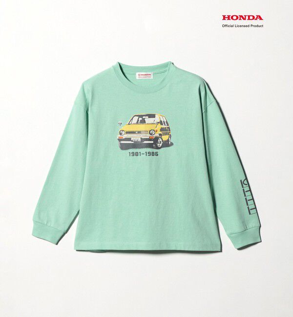 UNITED ARROWS green label relaxing「【別注】＜URBAMENT＞Honda ロングスリーブ Tシャツ / キッズ 140cm-150cm」|Tシャツ・カットソー|LIME