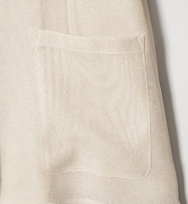 EMMEL REFINES「＜EMMEL REFINES＞EM カラミ 3ボタン ショートスリーブ ジャケット」|テーラードジャケット|