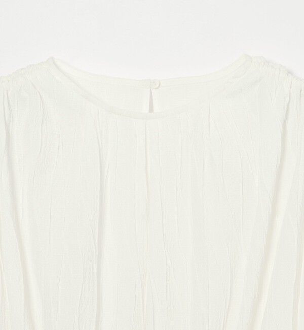 EMMEL REFINES「＜EMMEL REFINES＞EM ドロストスリーブ ブラウス」|シャツ・ブラウス|