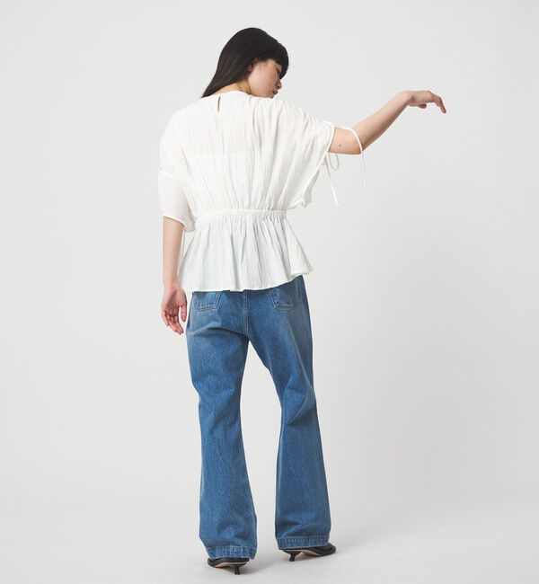 EMMEL REFINES「＜EMMEL REFINES＞EM ドロストスリーブ ブラウス」|シャツ・ブラウス|