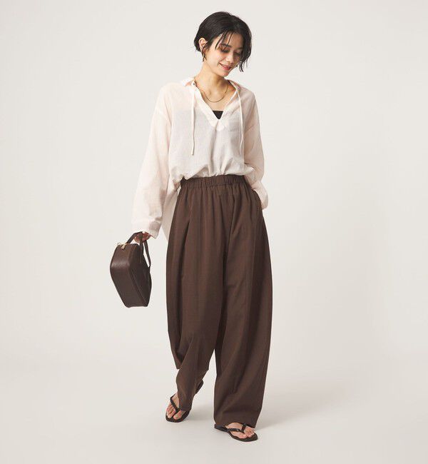 UNITED ARROWS green label relaxing「【WEB限定】＜at ease＞カーブ パンツ」|その他|