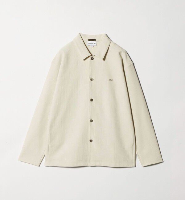 BEAUTY&YOUTH UNITED ARROWS「＜LACOSTE for BEAUTY&YOUTH＞ワントーン シャツ ジャケット」|カーディガン|