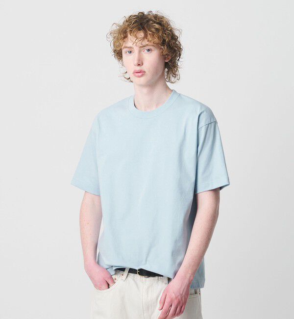 BEAUTY&YOUTH UNITED ARROWS「【別注】 ＜Hanes＞ ビーフィー Tシャツ」|Tシャツ・カットソー|LT.BLUE