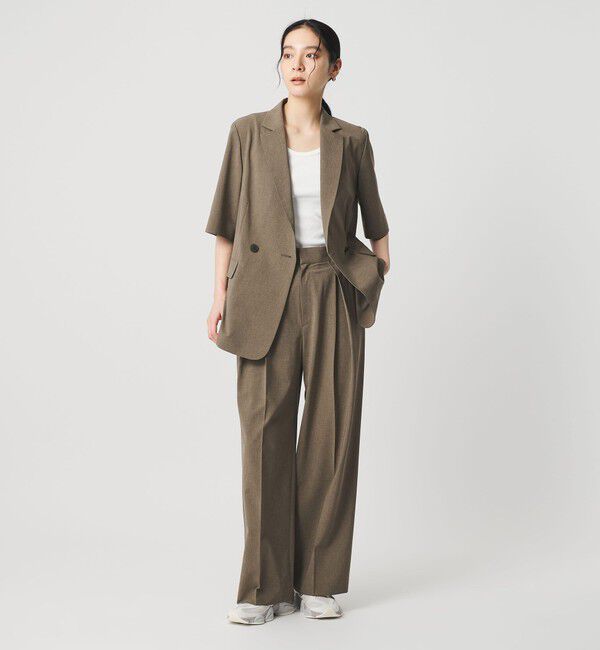 BEAUTY&YOUTH UNITED ARROWS「2タック ワイドパンツ 吸水速乾 防シワ ウォッシャブル」|その他|MOCA