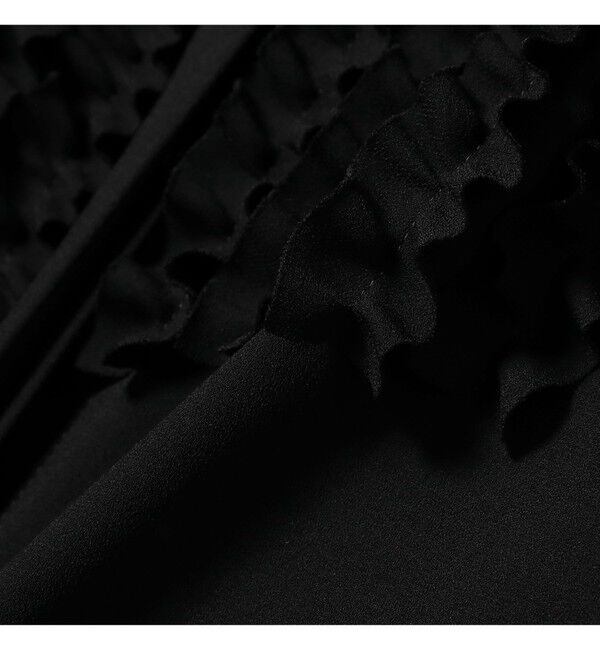 Demi-Luxe BEAMS 「ジョーゼット フリルブラウス＊」|シャツ・ブラウス|