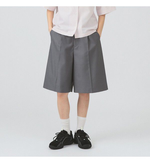 Ray BEAMS 「1タック ハーフパンツ」|その他|