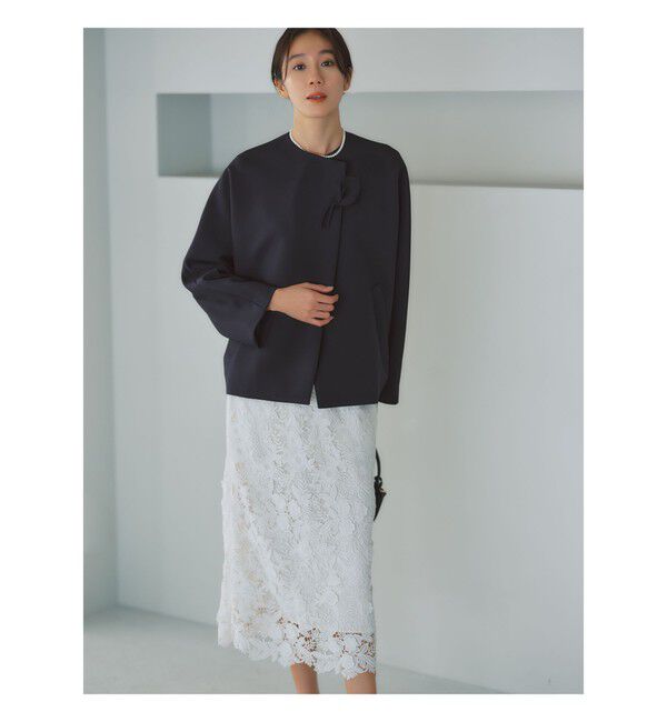 Demi-Luxe BEAMS 「ブロッサム レース スカート」|スカート|