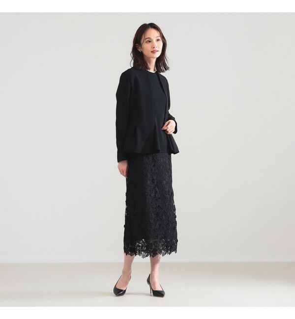 Demi-Luxe BEAMS 「ブロッサム レース スカート」|スカート|