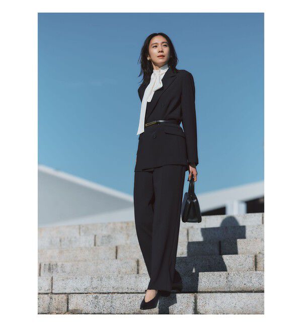 Demi-Luxe BEAMS 「ロングボウタイ ブラウス」|シャツ・ブラウス|