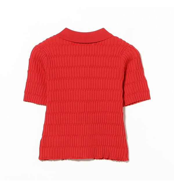 Ray BEAMS 「リブ ジップ ポロ カーディガン」|カーディガン|