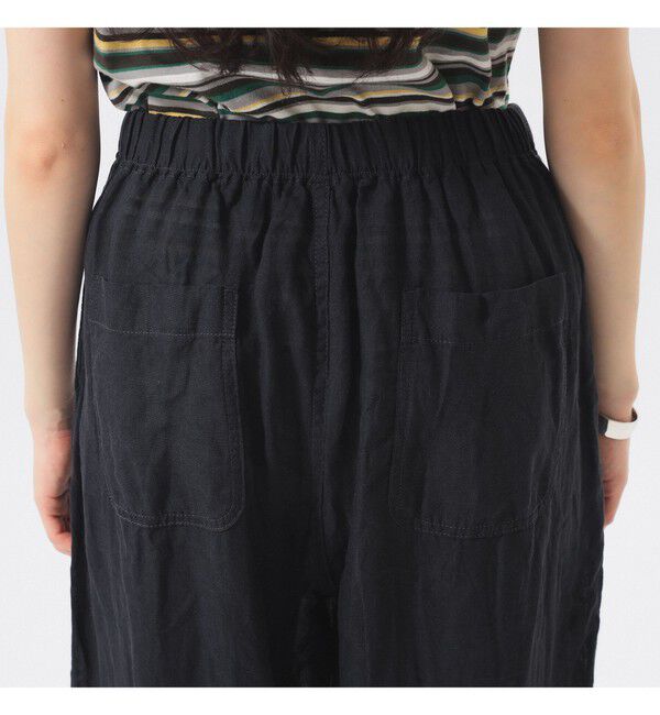 BEAMSBOY「リネン ソリッド イージー」|チノ|