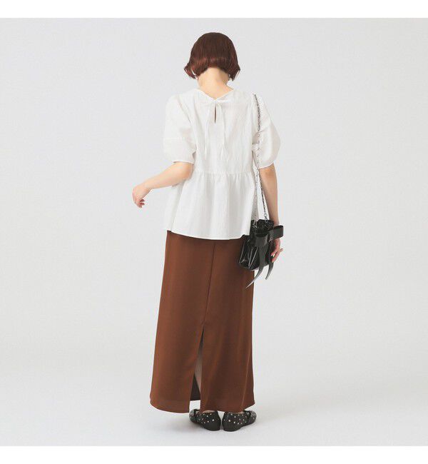 Ray BEAMS 「ランタンスリーブ ギャザー ブラウス」|シャツ・ブラウス|