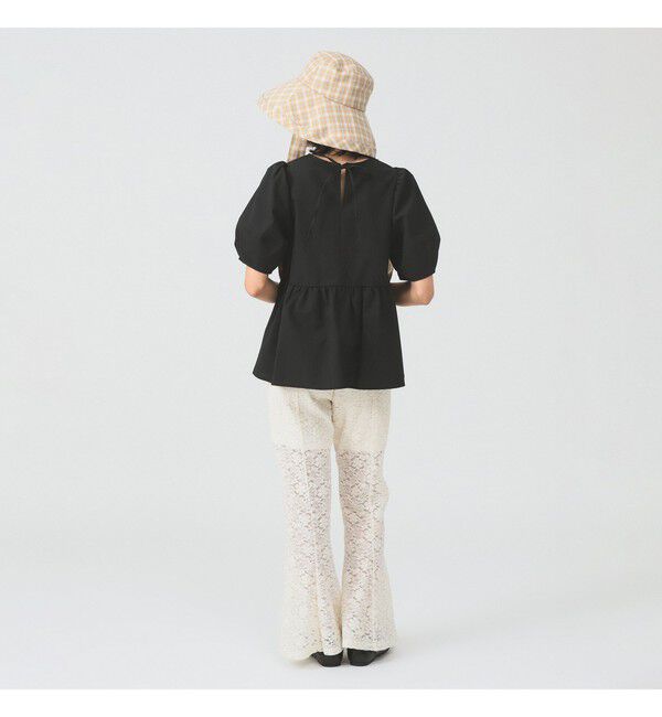 Ray BEAMS 「ランタンスリーブ ギャザー ブラウス」|シャツ・ブラウス|