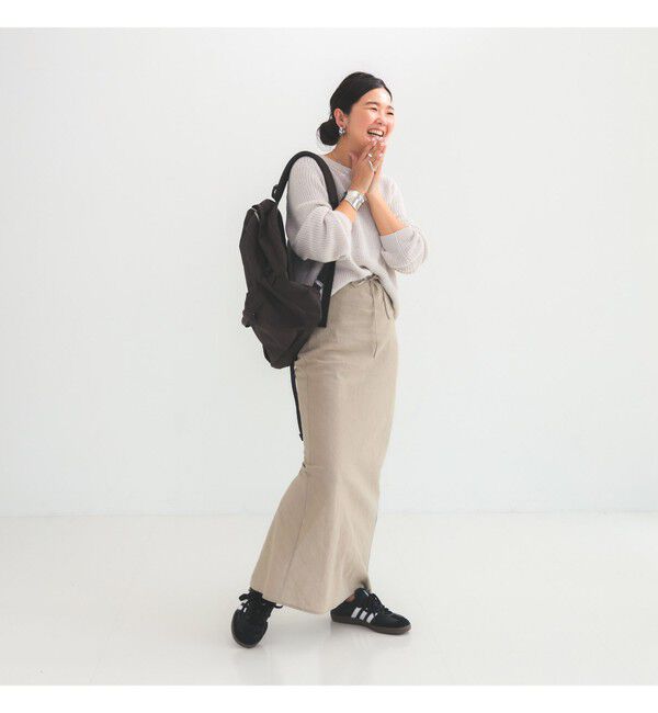 Demi-Luxe BEAMS 「コットンラミー バイアス スカート」|スカート|