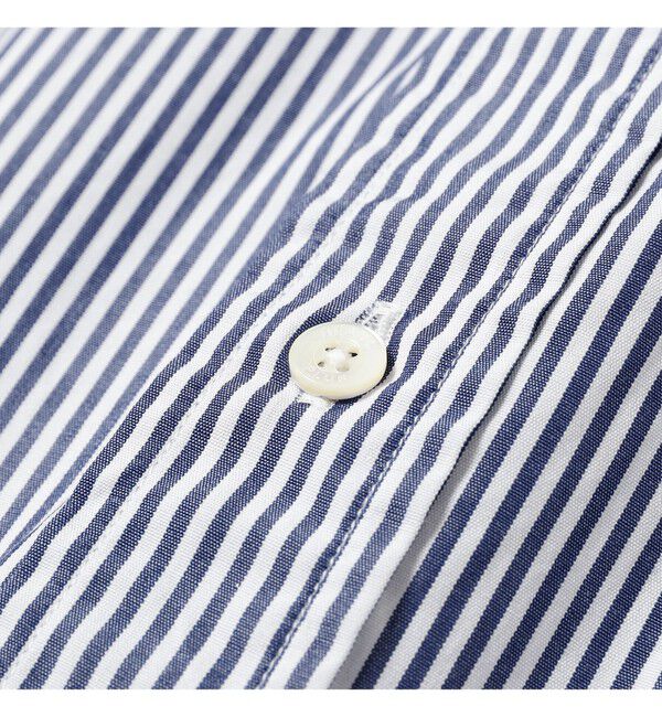 BEAMS PLUS「BEAMS PLUS / コットンブロード ロンドンストライプ ボタンダウン シャツ」|シャツ・ブラウス|