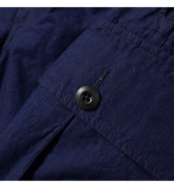 BEAMS PLUS「BEAMS PLUS / インディゴ リップストップ ミリタリー 6ポケット パンツ」|その他|