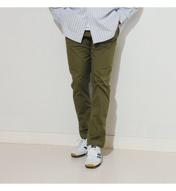 BEAMS「ストレッチテーパードチノ」|チノ|